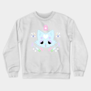 menhera kitty Crewneck Sweatshirt